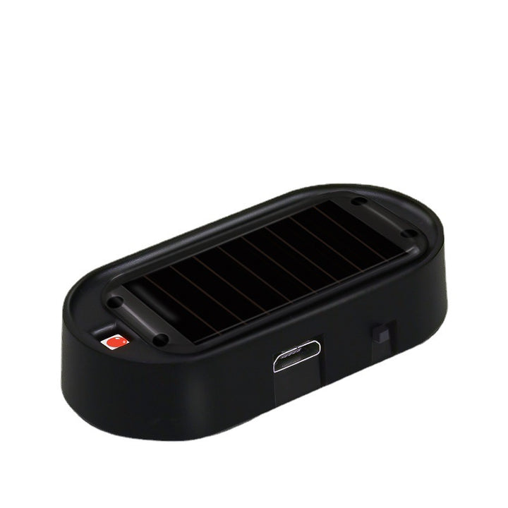 Solar Simulated Car Anti-Theft Warning __NS 73__ Flash Light – Universal Sensor Light