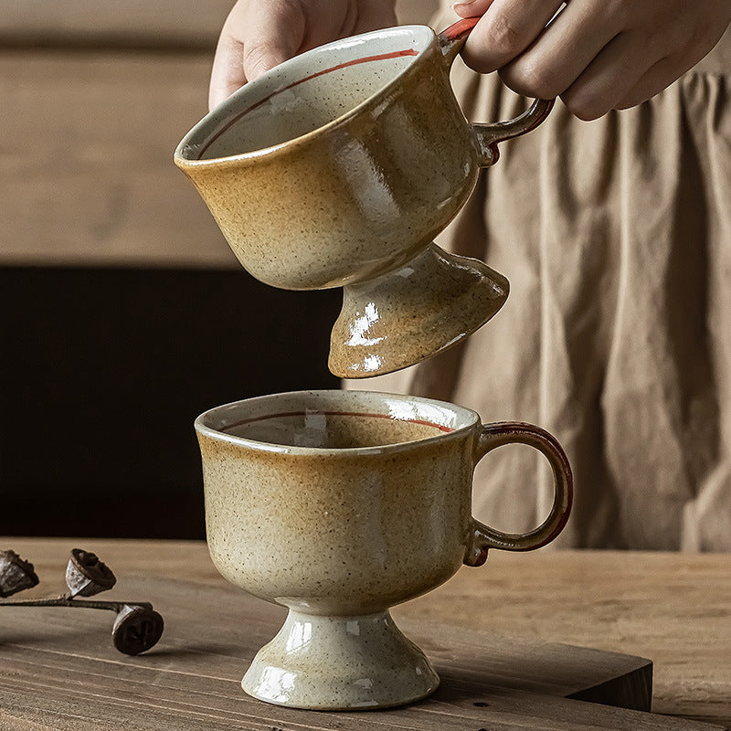 Vintage Cup Ceramic Cup Coffee Cup Japanese Style Cup Home Water Cup Mug Cup