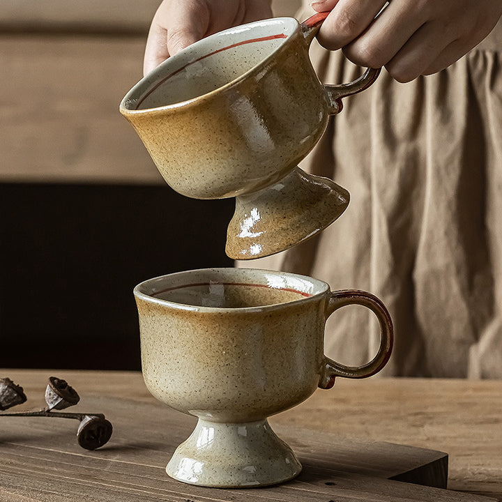 Vintage Cup Ceramic Cup Coffee Cup Japanese Style Cup Home Water Cup Mug Cup