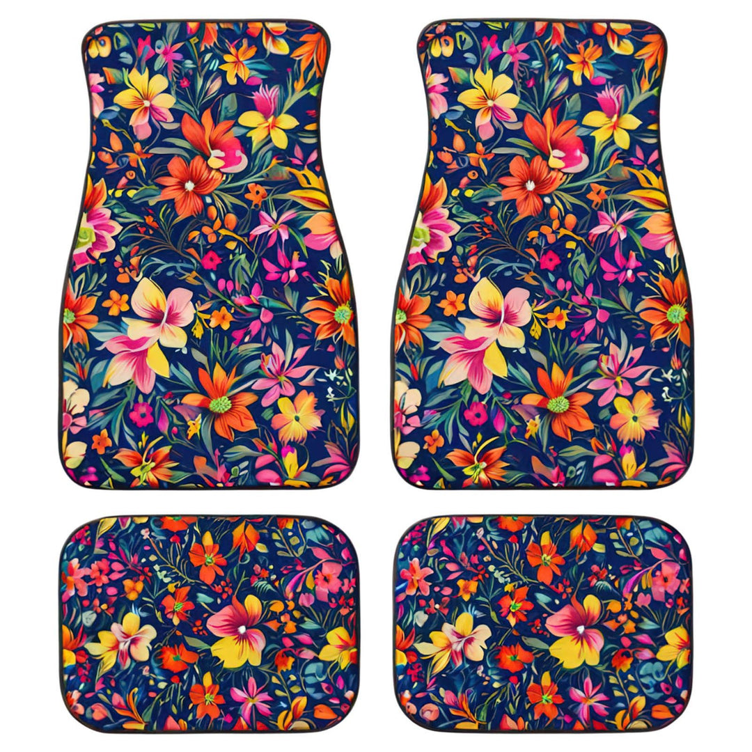 Vintage Car Foot Mat Carpet 4 Piece Set Stain Resistant Floor Mat TEMUFoot Mat Wholesale