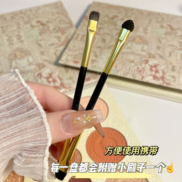 23色不渝誓言眼影盘闪粉亮片防水高光腮红一体超火直播综合眼影盘