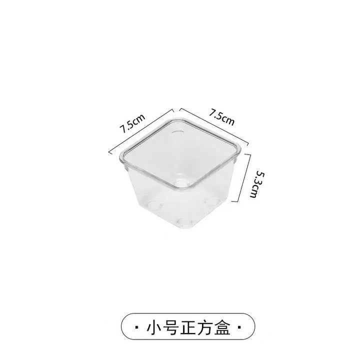 简约透色抽屉收纳盒跨境分隔家用杂物收纳整理桌面置物多功能塑料