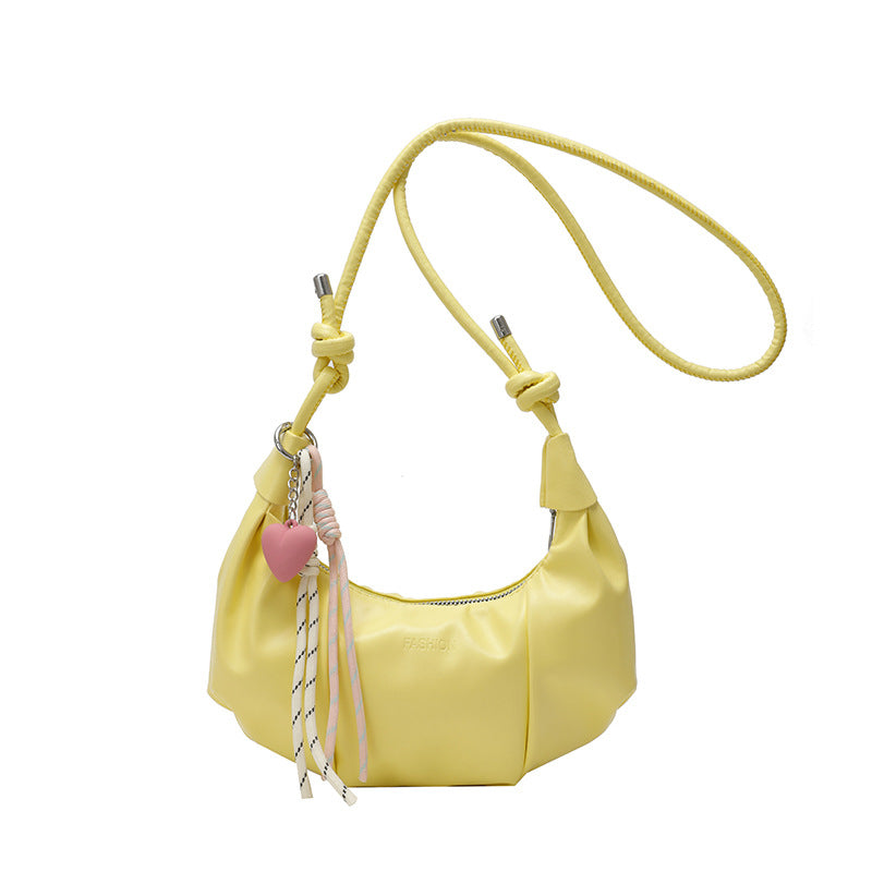 High-end Underarm Bag for Women2025New Trendy Fashion Versatile Casual Single Shoulder Bag Crossbody Dumpling Bag