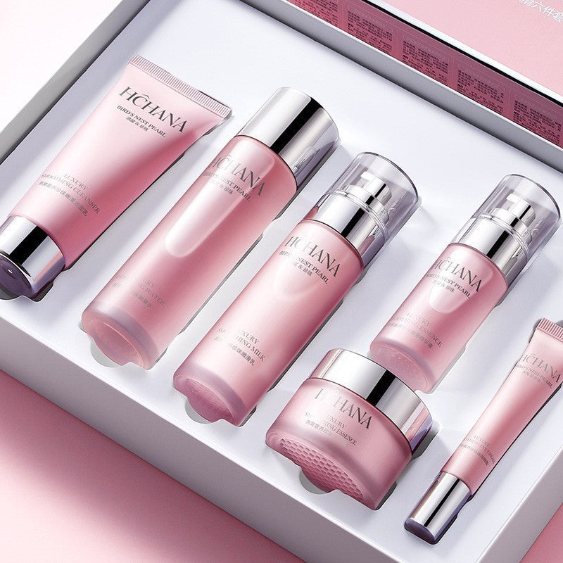 Han Chan Two-Split Yeast Amino Acid Skin Rejuvenation Set Hydrating Whitening Skincare Kit Niacinamide Skincare Set