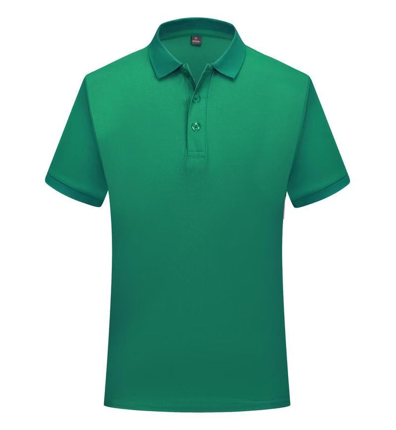 Short Sleeve polo Men's Summer Workwear Turn-down Collar Printed Work Shirt logo Patterned Advertising Shirt for Men polo Shirt