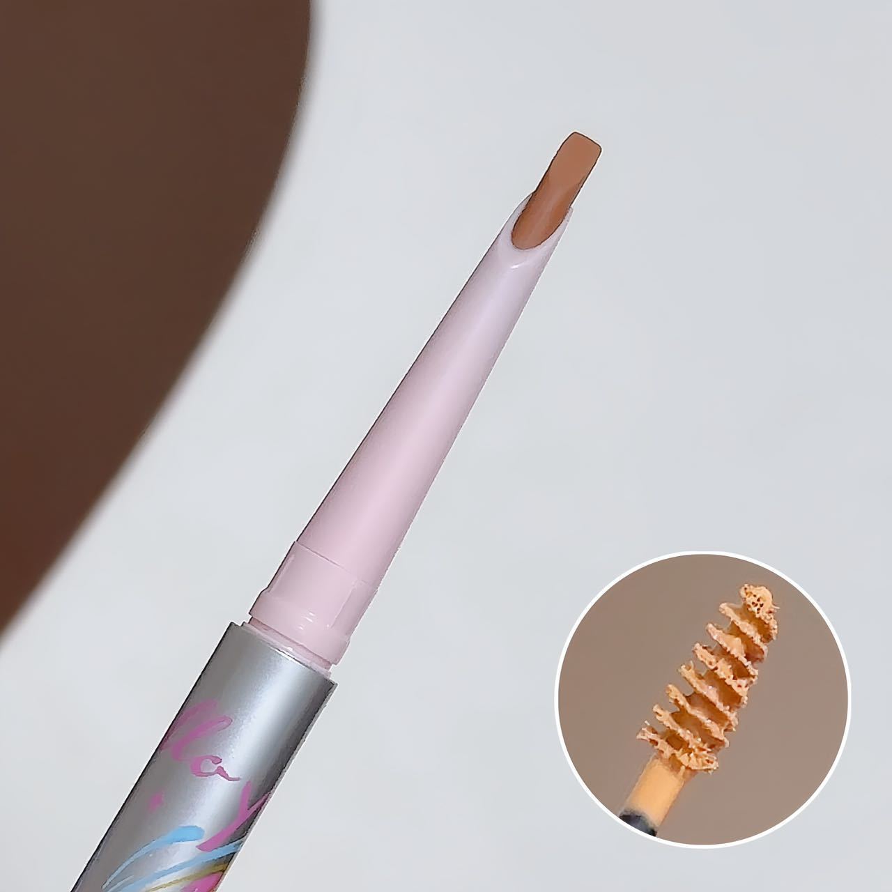 Hello YA Smart Dual-Head Eyebrow Dye Light Color Wild Eyebrow Pencil Natural Waterproof Sweatproof Long-Lasting Non-Fading1205