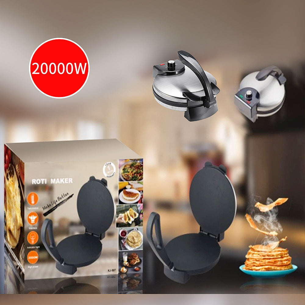Cross-Border Export US/EU Standard Thin Pancake Maker Large Pancake Maker Spring Roll Maker Household Electric Pancake Stand Spring Roll ROTI MAKER