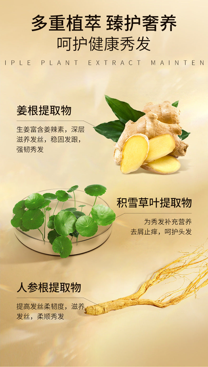 Han Chan Caviar Shampoo and Hair Mask Set for Men and Women, Moisturizing and Nourishing, Improves Frizz, Wholesale Shampoo