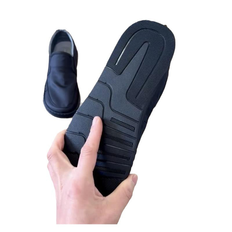 Men's casual slip-on sneakers2024New Sports Low Top Men's Mango Ice Silk Lycra Breathable Korean Style Men's Shoes