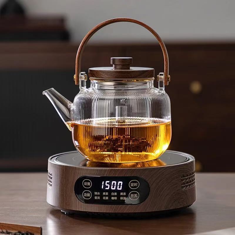 Glass Steaming Teapot 2025 New Kettle Electric Ceramic Stove Tea Set