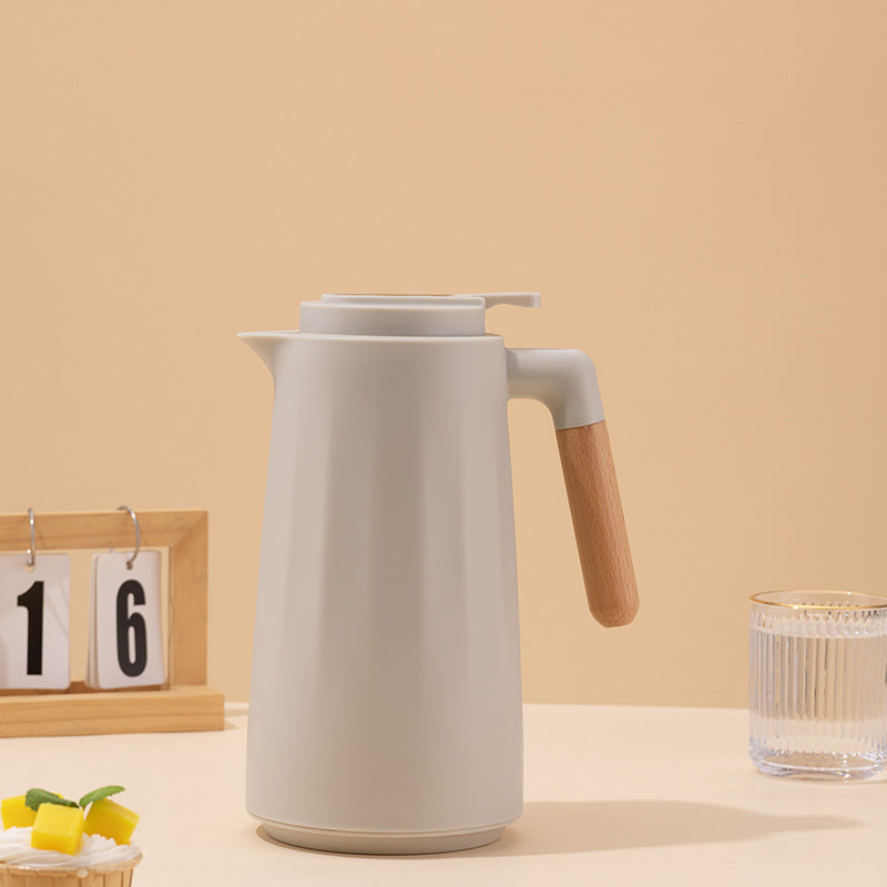 Cross-Border Insulated Kettle Household Glass Inner Liner Warm Kettle Simple Office Coffee Large Capacity Hot Water Kettle Insulated Water Kettle