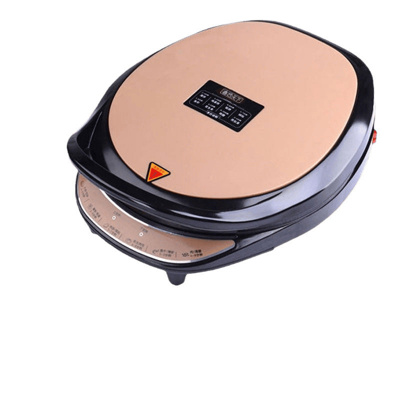 New Large Deep Electric Griddle for Home Use, Multi-Functional Double-Sided Heating, Frying, Baking, Pancake Maker, Thin Pancake Machine