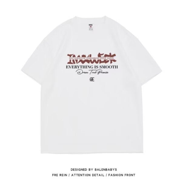 American Cotton Short Sleeve t Men's Summer T-shirt2025Youth Trendy Brand oversize Men's Half Sleeve Top