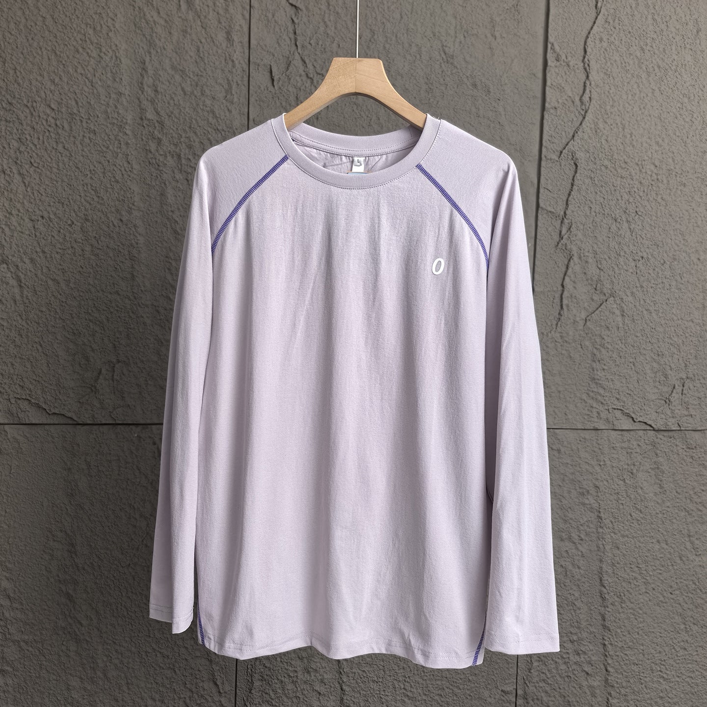 25Autumn New Color-Block Sunscreen!Men's Thin Quick-Dry Sports Cycling Outdoor Cool Feel Raglan Sleeve Base Shirt Long Sleeve T T-shirt