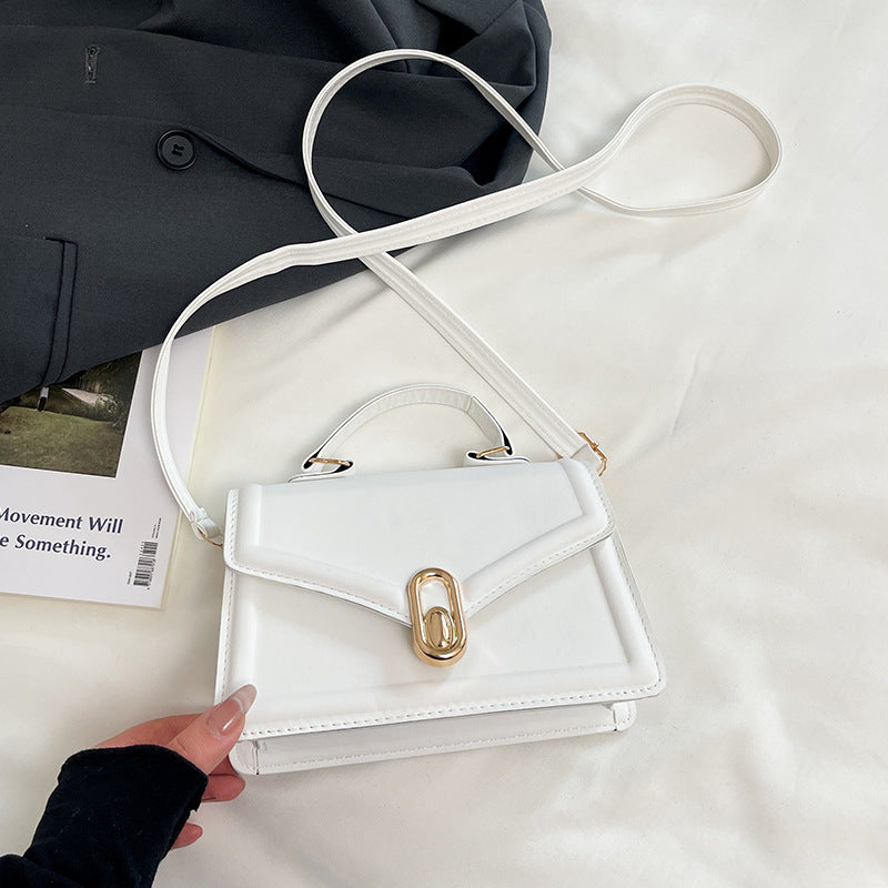 Fashionable and Elegant Small Square Bag2025Summer New Korean Style Niche Casual Commuter Crossbody Bag Trendy Shoulder Bag