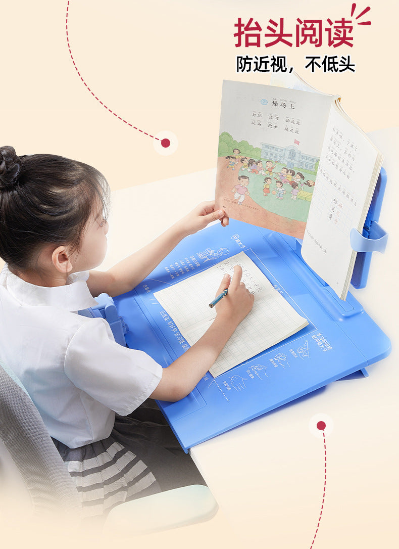 Cat Prince Learning Three Treasures Posture Correction Stationery Set Sitting Posture Correction Anti-Hook Wrist Pen Holding Aid Student Gift Box