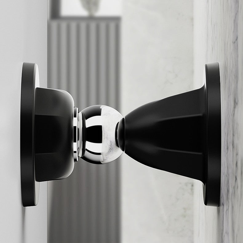 Short No-Drill Door Stopper Home Strong Magnetic Office Door Bumper Floor Magnetic Silicone Anti-Collision Door Back Stopper