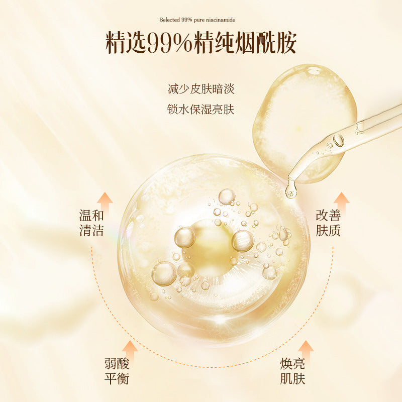 Internet Celebrity Hot-Selling Niacinamide Smooth Hair Conditioner Oil Control Anti-Dandruff Shampoo Body Wash Set Long-Lasting Fragrance Hair Care