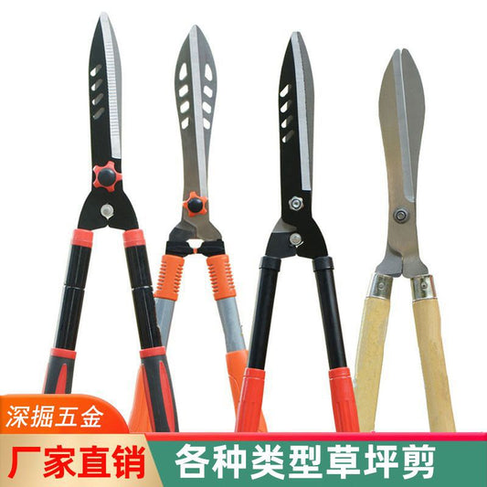 Gardening Scissors Telescopic Long Handle Garden Fruit Tree High Branch Hedge Shears Pruning Shears Lawn Shears SK5Effort-Saving Fence Shears