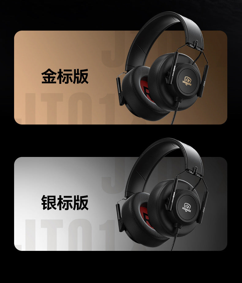 New Wolfhunter Model JT01x Over-Ear Monitoring Headphones Entry-level Movie Music Foldable Private Model Headphones In Stock