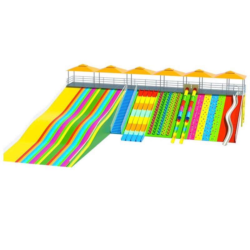 Internet Celebrity Children's Play Slide Rainbow Slide Parent-Child Park Outdoor Amusement Equipment Rainbow Slide