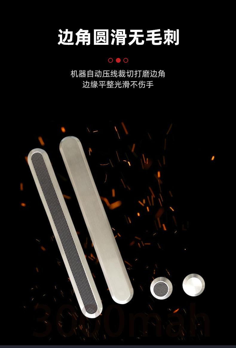 Diamond Sand Anti-Slip Strip304Stainless Steel Blind Walk Strip Guide Stud316Braille Guide Posts for Blind People