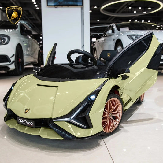 Suitable for Lamborghini Electric Car Toy Car, Ride-On Car for Kids, Universal Swing Remote Control Car for Children