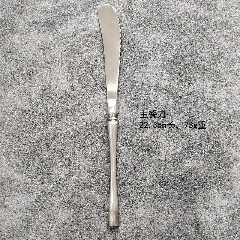 Slim Waist Knife, Fork, Spoon Export Japanese Daily Necessities Tableware Life304Western-style Stainless Steel Cutlery Set spoon