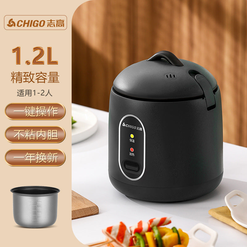 Suitable for Chigo Mini Rice Cooker Dormitory Low Power -Non-Stick Inner Pot Rice Cooker Gift Free Shipping Dropshipping