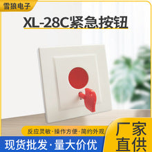 Snow Wolf Door and Window Magnetic Sensor Surface Mount Induction Detector Household Reed Switch Door Magnetic Alarm Normally Closed