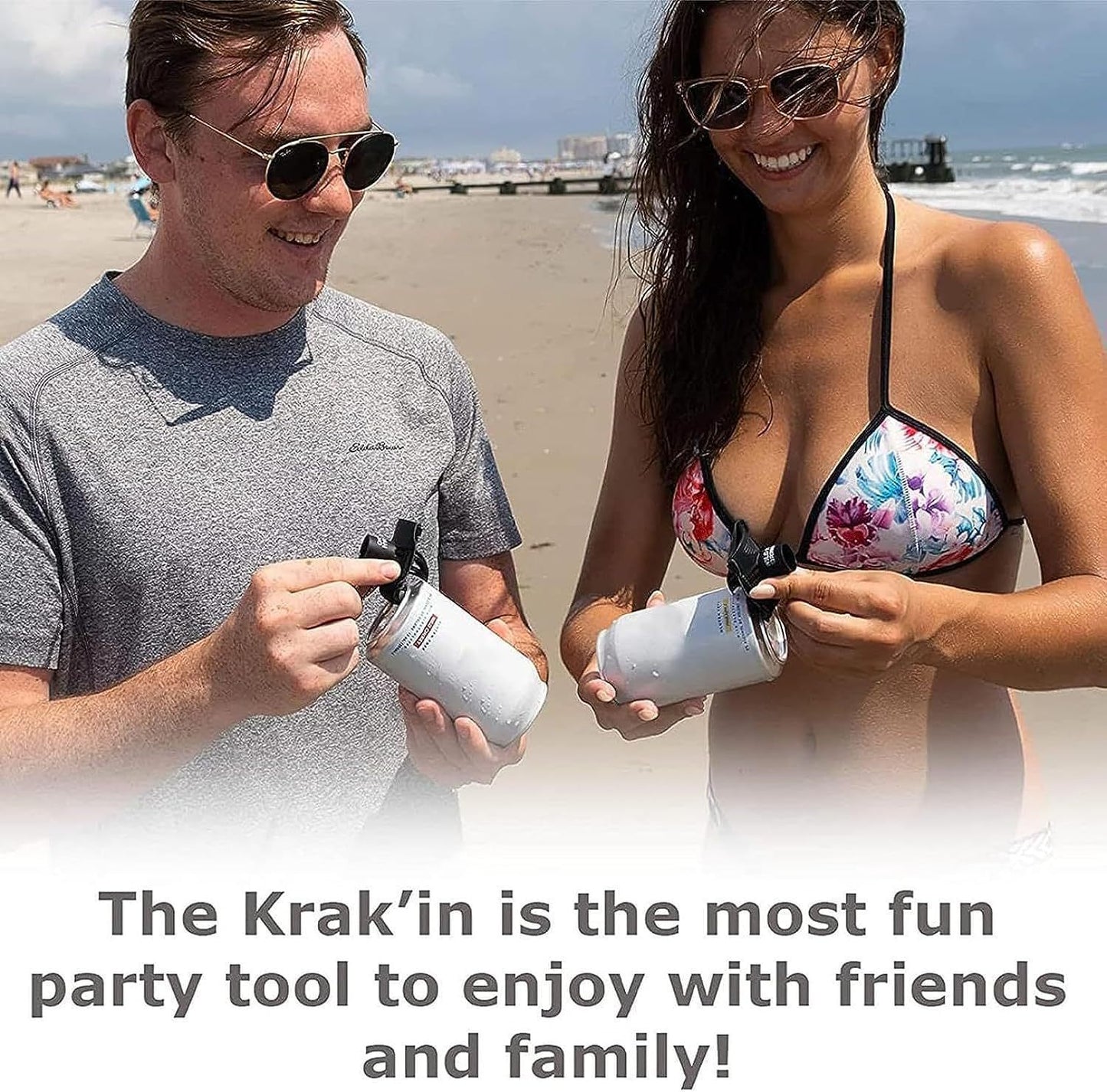 Amazon Cross-Border Opens Up Shotgun Tool Keychain Portable Can Beer Opener Can Opener