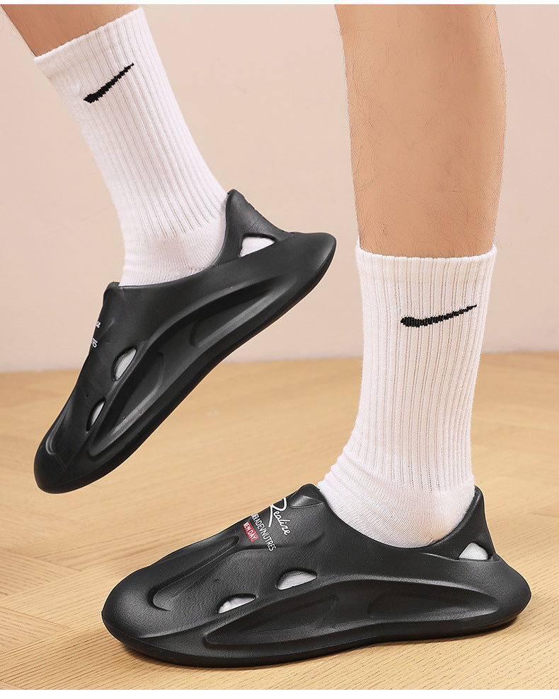 Driving Shoes for Men, Summer New Style Fishing Outdoor Closed-Toe Thick-Soled Non-Slip Odor-Free Sandals for Women