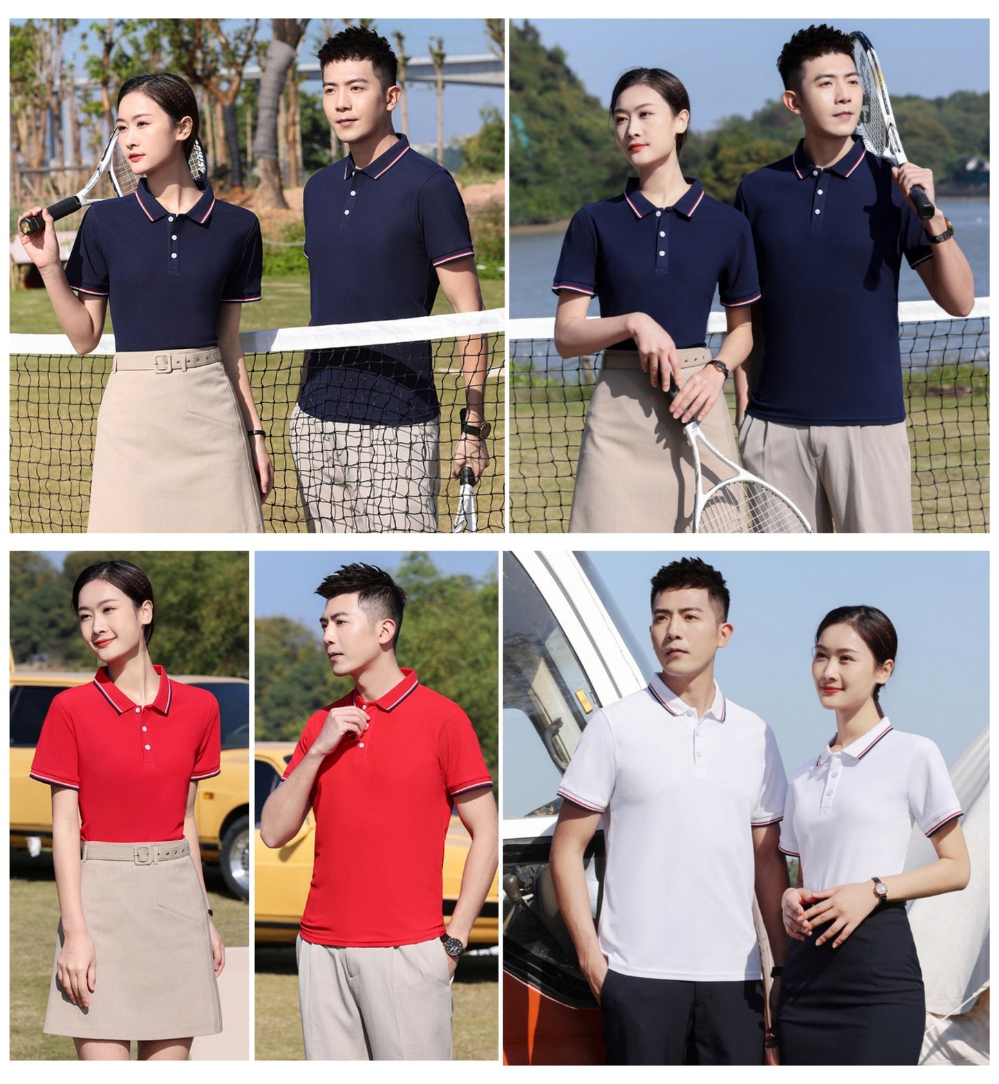 Short Sleeve polo Men's Summer Workwear Turn-down Collar Printed Work Shirt logo Patterned Advertising Shirt for Men polo Shirt