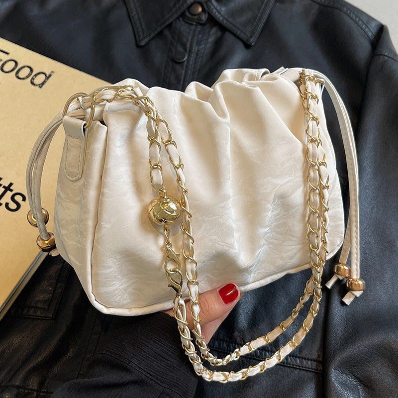 Popular Bags for Women This Year2024New Style Crossbody Bag for Women ins High-end stylish versatile single-shoulder chain bag for women
