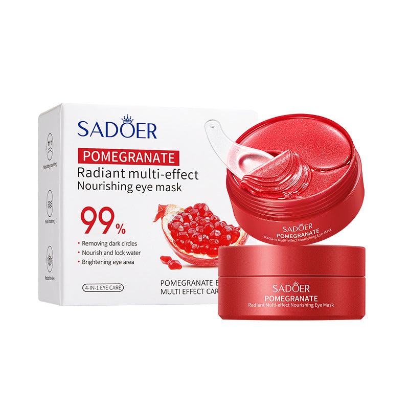 Aloe Vera Eye Mask80g Collagen Hydrating Moisturizing Improves Dark Circles Eye Lines Eye Bags Factory Wholesale