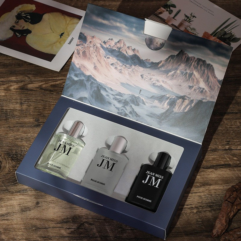 Flower Story Gift Box Women's Perfume Four-piece Set Perfume Wholesale Long-lasting Light Fragrance Recommended Black Coffee Perfume Women