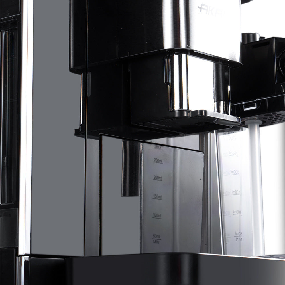 European Standard Cross-Border Fully Automatic Coffee Machine with Automatic Cleaning and Milk Frothing Function DIY Latte Art