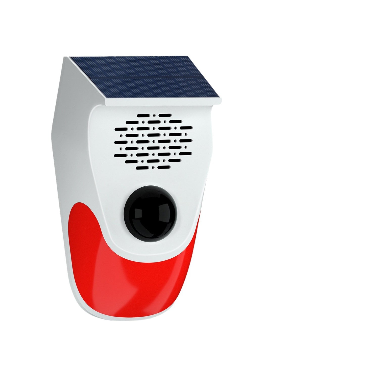 Solar Voice Announcer Truck Blind Spot Alarm Warning Light Forest Fire Prevention Device Wide Angle Detection Remote Control