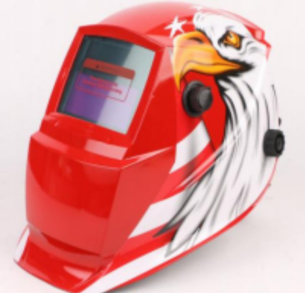 107Solar Automatic Dimming Welding Protective Mask Head-mounted Argon Arc Welding LCD Welder Mask