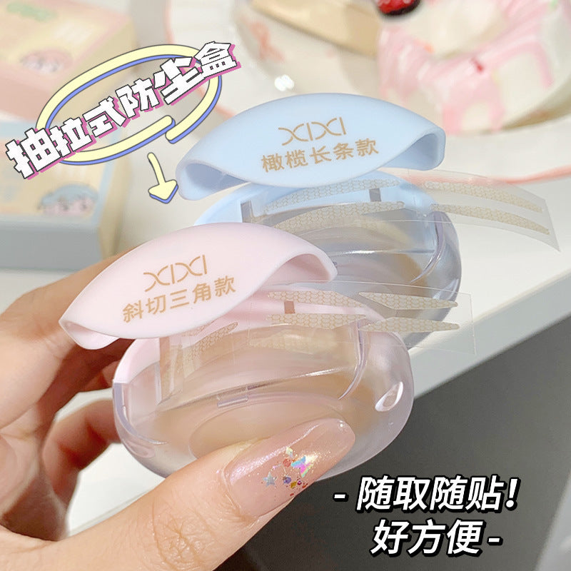 xixi Roller Pull-Out High-Adhesion Double Eyelid Tape Natural Invisible Seamless Non-Reflective Puffy Eye Beauty Tape J199