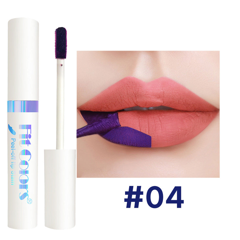 Fit Colors Tear and Pull Lip Gloss Natural matte easy-to-apply long-lasting non-stick cup waterproof lipstick cross-border