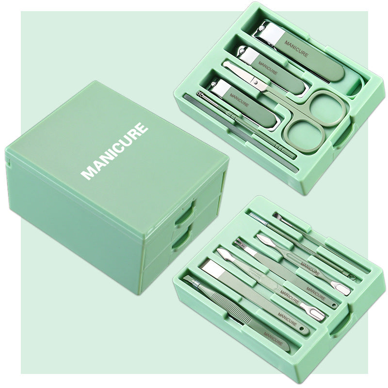 Carbon Steel Anti-Splash Manicure Tool Nail Clipper Large Size Wholesale good quality household multifunctional nail clipper set box