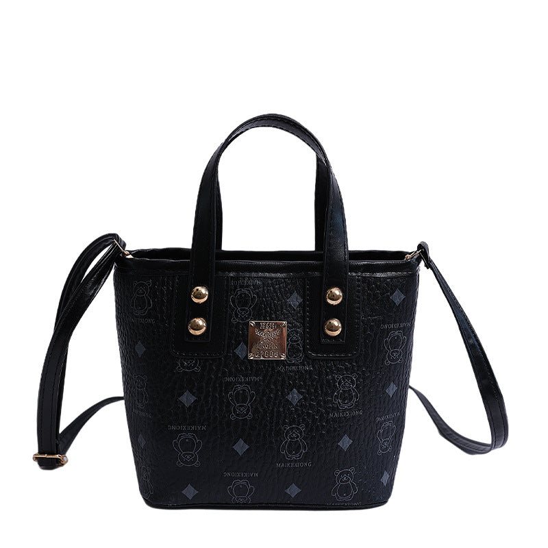 Large Capacity Stylish Versatile Korean Version ins Women's Bag2025New fashionable and high-end one-shoulder tote bag