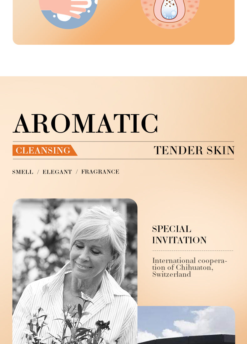 Full English Turmeric Skincare Set SADOER Cleansing, moisturizing, hydrating five-piece set for cross-border foreign trade wholesale
