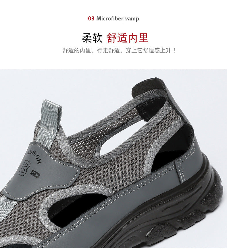 Men's Sandals2025New Cross-Border Snorkeling Shoes Beach Shoes Outdoor Hiking Shoes Outdoor Wading Stream Shoes