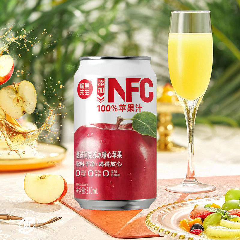 【Premium Selection】NFC Apple Juice Whole Box Refreshing and Cool Juice Drink310ml Other