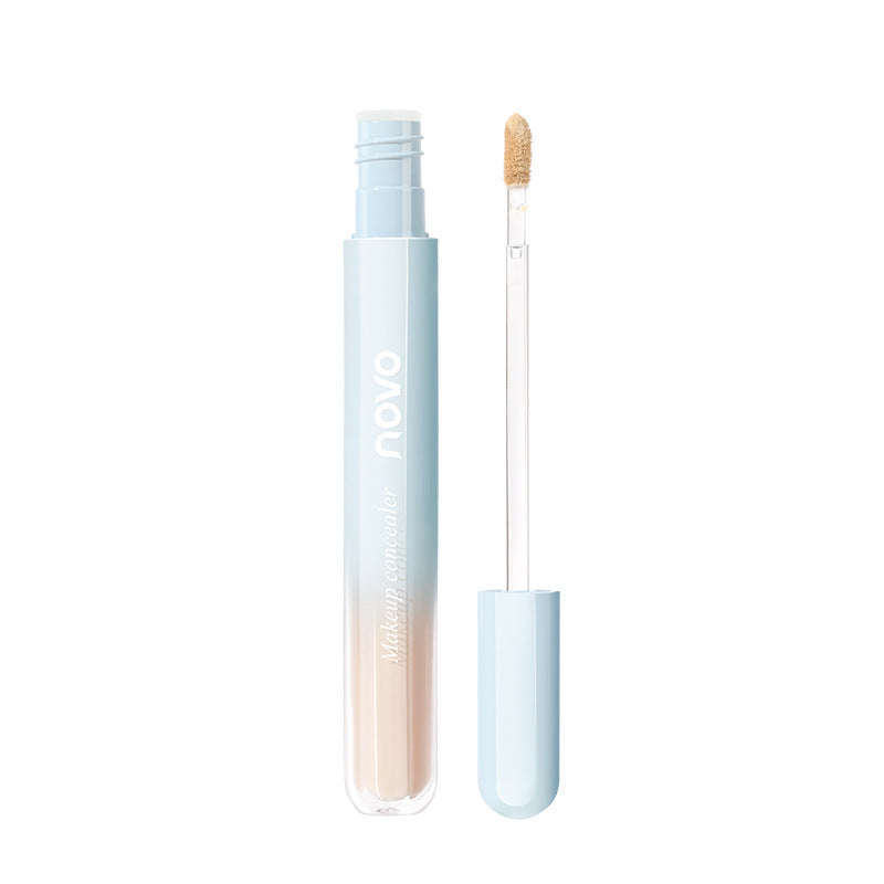 NOVO Lightweight Long-lasting Concealer Covers Facial Spots, Acne Marks, Dark Circles, Brightens Tear Troughs, Lightweight and Comfortable6429