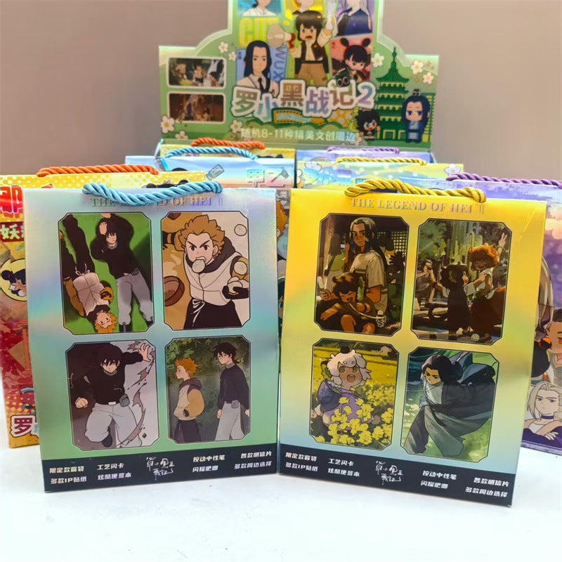 New Luo Xiaohei Record Stationery Blind Bag Student Stationery Gift Pack Back-to-School Season Souvenir Gift Wholesale In Stock http://detail.1688.com/offer/965296654041.html