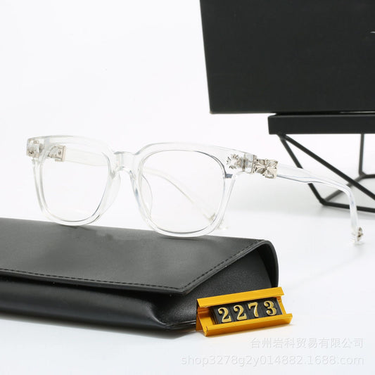 European and American Style New Sunglasses for Men and Women, Square Frame, Classic Travel Fashion Optical Glasses2273