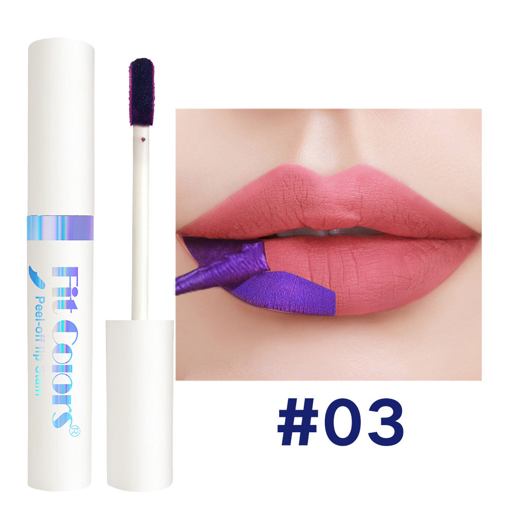 Fit Colors Tear and Pull Lip Gloss Natural matte easy-to-apply long-lasting non-stick cup waterproof lipstick cross-border